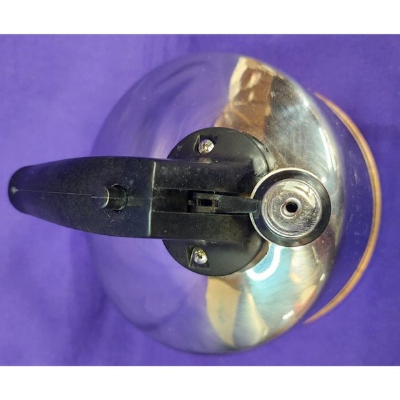 Vintage Paul Revere Ware 1801 Whistling Copper Bottom 1.5qt. Tea Kettle Pot - Picture 3 of 7